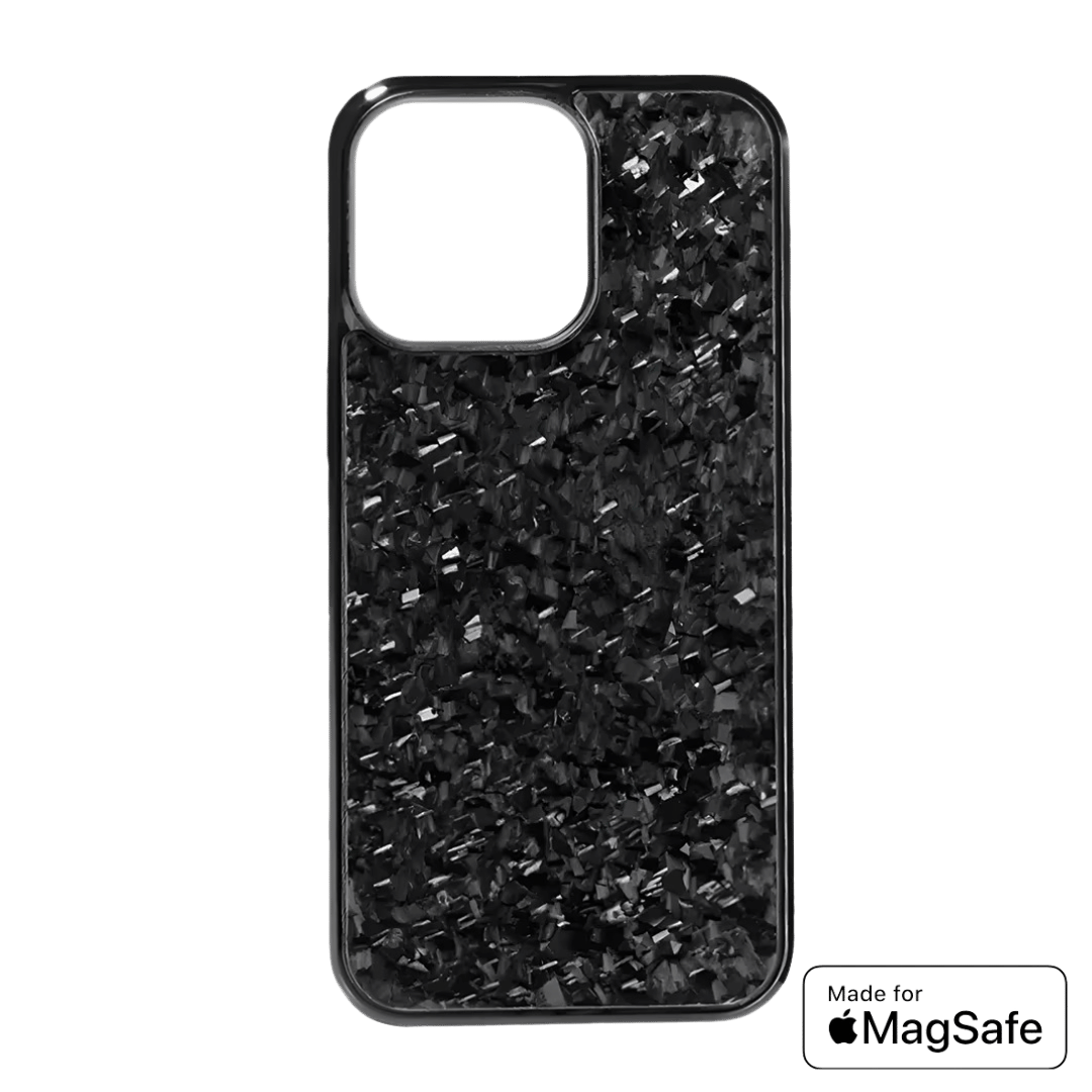 Carbon Fiber iPhone Case - Forged Black w/ Magsafe