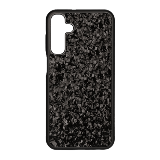 Carbon Fiber Samsung A Model Series Case - Forged Black